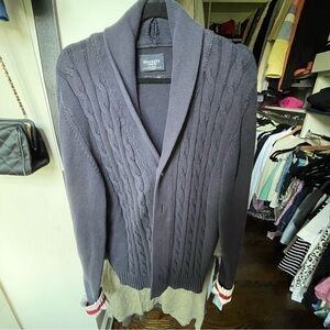 HACKETT navy blue cardigan